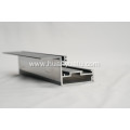 Anodized aluminum curtain wall profiles